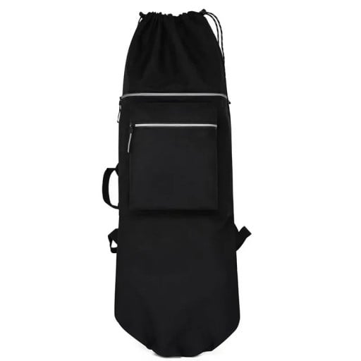 Zaino per freediving borsa impermeabile per attrezzatura subacquea 110 x 32 cm in tessuto oxford 600D nero con attrezzatura per immersioni e pesca