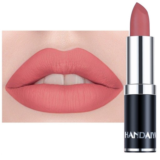 Zamatovo matný rúž na pery Dlhotrvajúci a vodeodolný make-up na pery