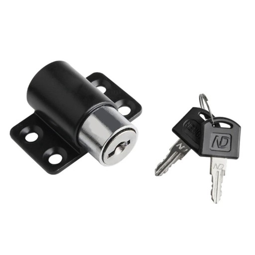 Zámek na posuvné dveře a okna bezpečnostní 40 mm hliníková slitina cylindrický zámek s klíči pro skříňky a okna