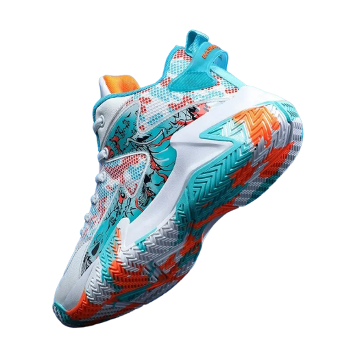Zapatillas de baloncesto para hombre, zapatillas coloridas, suela antideslizante, zapatillas deportivas para hombre, amortiguación, transpirables