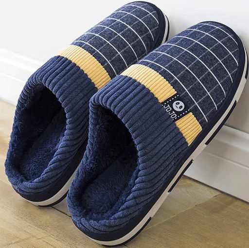 Zapatillas de cuadros para hombre