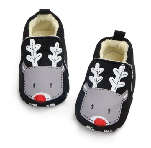 Zapatillas de estar por casa para niños con reno