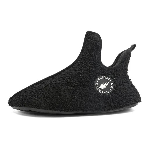 Zapatillas de invierno para hombre y mujer Zapatillas de casa planas y cómodas con interior peludo Zapatos calentitos para el apartamento para los días fríos Zapatillas de otoño