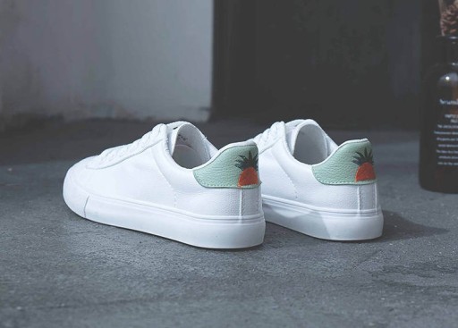 Zapatillas de mujer con estampado de piña J1178