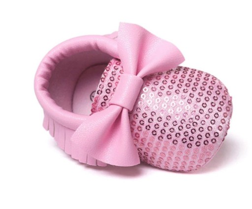 Zapatillas de niña con lentejuelas