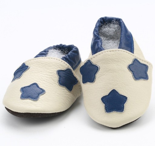 Zapatillas de piel para niños A480