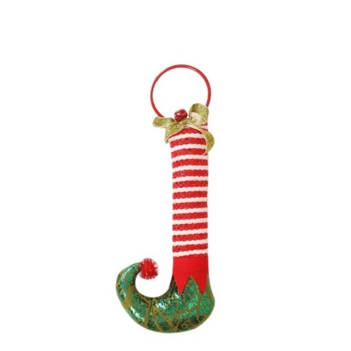 Zapato de decoración navideña