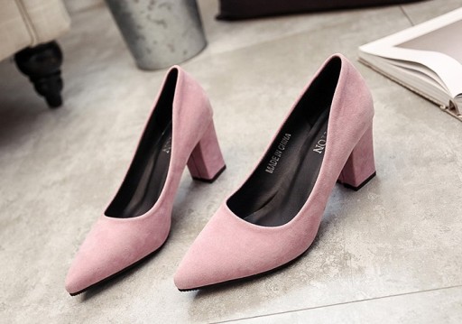 Zapatos de salón de ante para mujer J2400