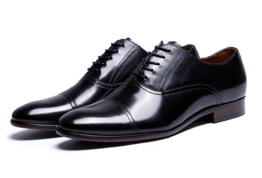 Zapatos oxford con cordones para hombre J1525