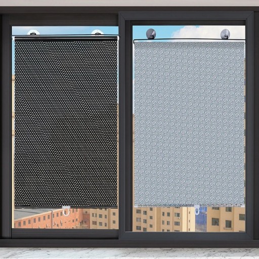 Zatemňovací roleta s přísavkami Zatemňovací závěs do okna 40 x 125 cm