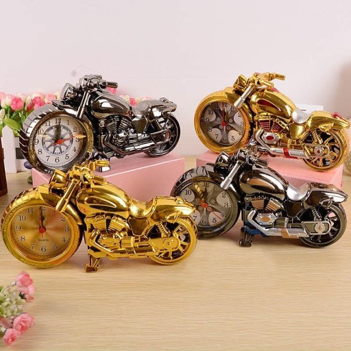 Zegar stołowy motocykl