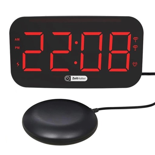 Zegar z alarmem wibracyjnym