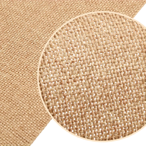 Zelfklevende rol jute papier 50 × 148 cm natuurlijke structuur beige multifunctioneel decoratief materiaal voor DIY creatie en decoraties