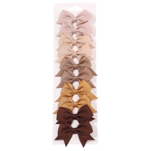 Zestaw 10 spinek do włosów z kokardką 6,1 x 4,3 cm Eleganckie spinki do włosów w kształcie kokardy Kolorowe akcesoria do włosów dla dziewcząt i kobiet Stylowa fryzura