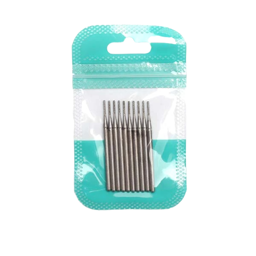 Zestaw frezów i pędzli do manicure 10 szt