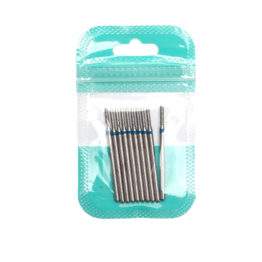 Zestaw frezów i pędzli do manicure 10 szt