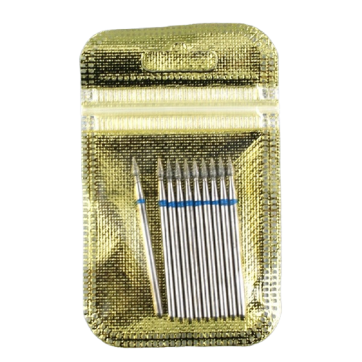 Zestaw frezów i pędzli do manicure 10 szt T829