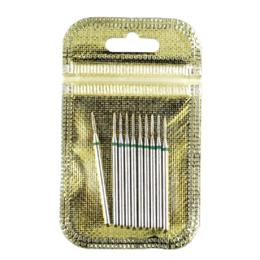 Zestaw frezów i pędzli do manicure 10 szt T829