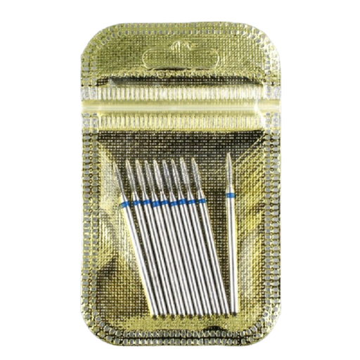 Zestaw frezów i pędzli do manicure 10 szt T829