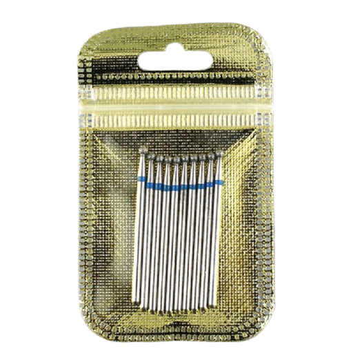 Zestaw frezów i pędzli do manicure 10 szt T829