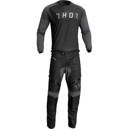 Zestaw motokrosowy dres i spodnie Długi rękaw Wzmocnione kolana Oddychająca siateczka Poliester i nylon Unisex odzież moto na motokros i enduro