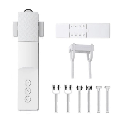 Zigbee älykäs moottori verhoille pyöreälle verhotankolle ja kiskolle I U Ääniohjaus sovelluksella sekä Alexa Google kaukosäätimellä