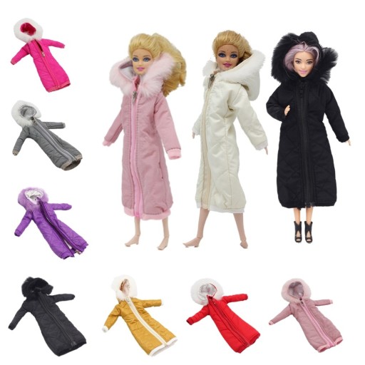 Zimná bunda pre Barbie