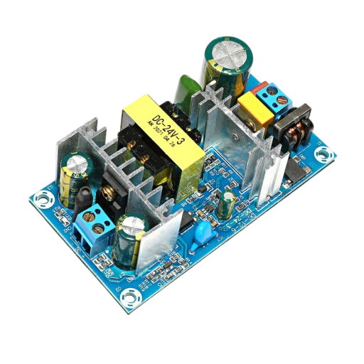 Znižujúci transformátor AC110-220V na 24V 3A Kompaktný napájací adaptér 5,1 x 9,3 x 2,7 cm Stabilný výkon Zdroj pre elektroniku