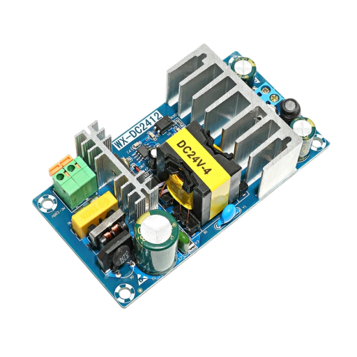 Znižujúci transformátor AC110-220V na 24V 4A Kompaktný napájací adaptér Stabilizovaný zdroj 5,7x10,6x3,1 cm Elektrické zariadenie