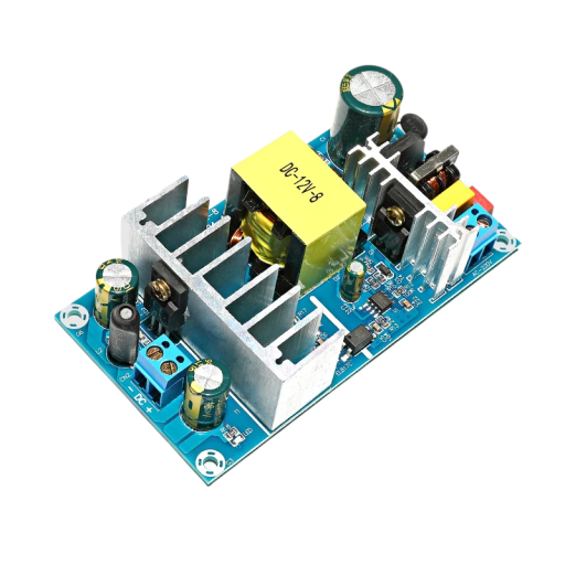 Znižujúci transformátor AC110-220V na DC 12V 8A Stabilizovaný napájací zdroj Adaptér pre LED pásky Osvetlenie Elektroniku 5,7x10,6x2,7cm