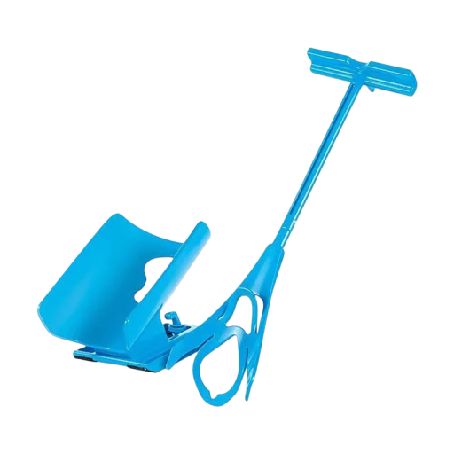 Zokni fel- és levételét segítő eszköz 27 x 18 x 11 cm Ergonomikus segédeszköz idősek és mozgáskorlátozottak számára PP műanyagból
