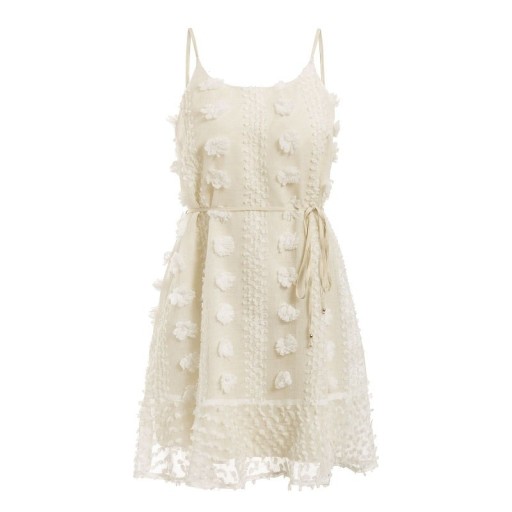 Zomerminijurk met bandjes