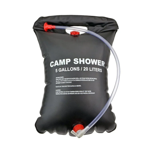 Zonne-kampeer douche 20l Draagbare douchezak 40 x 60 cm Waterzak Buitenlandse toeristen douche Kamperen Tuin reisuitrusting