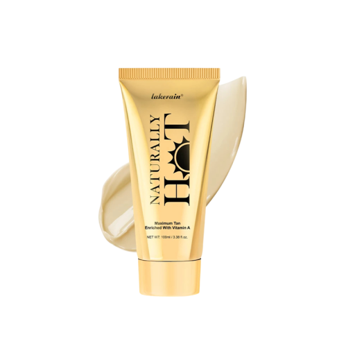 Zonnebrandcrème 100 ml met aloë vera en vitamine E Natuurlijke bruining in de zon Lichte textuur Zonder SPF Voor lichaam gezicht handen en voeten