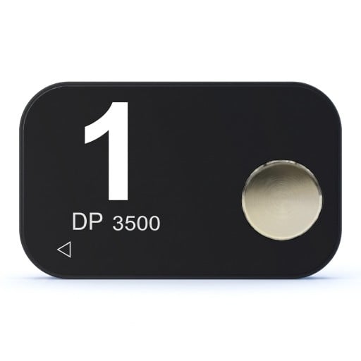 Zubná rentgenová fosforová doska s magnetom, veľkosť 1, 24 x 40 mm, digitálny senzor PSP, čierna, pre intraorálne snímky v stomatológii