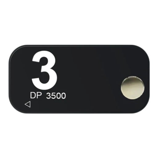 Zubná rentgenová fosforová doska s magnetom, veľkosť 3, 27 x 54 mm, intraorálna PSP, čierna, pre digitálny RTG skener v stomatológii