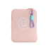 12,9-13,3 hüvelykes Smiley Face MacBook és Ipad tok 33x24 cm rózsaszín
