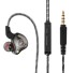 3,5 mm-es fülhallgató K1652 fekete
