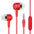 3,5 mm-es fülhallgató  K2023 piros