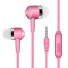 3,5 mm-es fülhallgató  K2023 rózsaszín