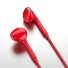3,5 mm-es fülhallgató piros