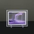 3D futóhomok négyzet alakú kép lila