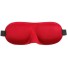 3D maska na spaní T981 červená
