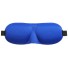 3D maska na spaní T981 modrá