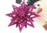 3D-s karácsonyi csillag sötét rózsaszín