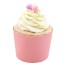 50 ks Košíčky na cupcakes pastelové světle růžová