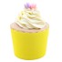 50 ks Košíčky na cupcakes pastelové žltá