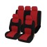 9 db-os üléshuzat készlet piros