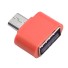 Adapter Micro USB na USB K58 pomarańczowy