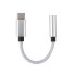 Adapter USB-C auf 3,5 mm Klinke K119 silbern